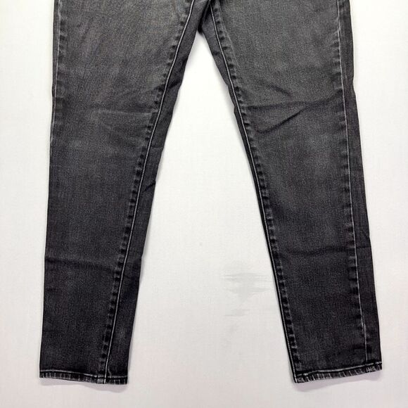 Levis 512 Perfectly Slimming Skinny Leg Women's Jeans Plus Size 12‎ Denim Black - Picture 3 of 15